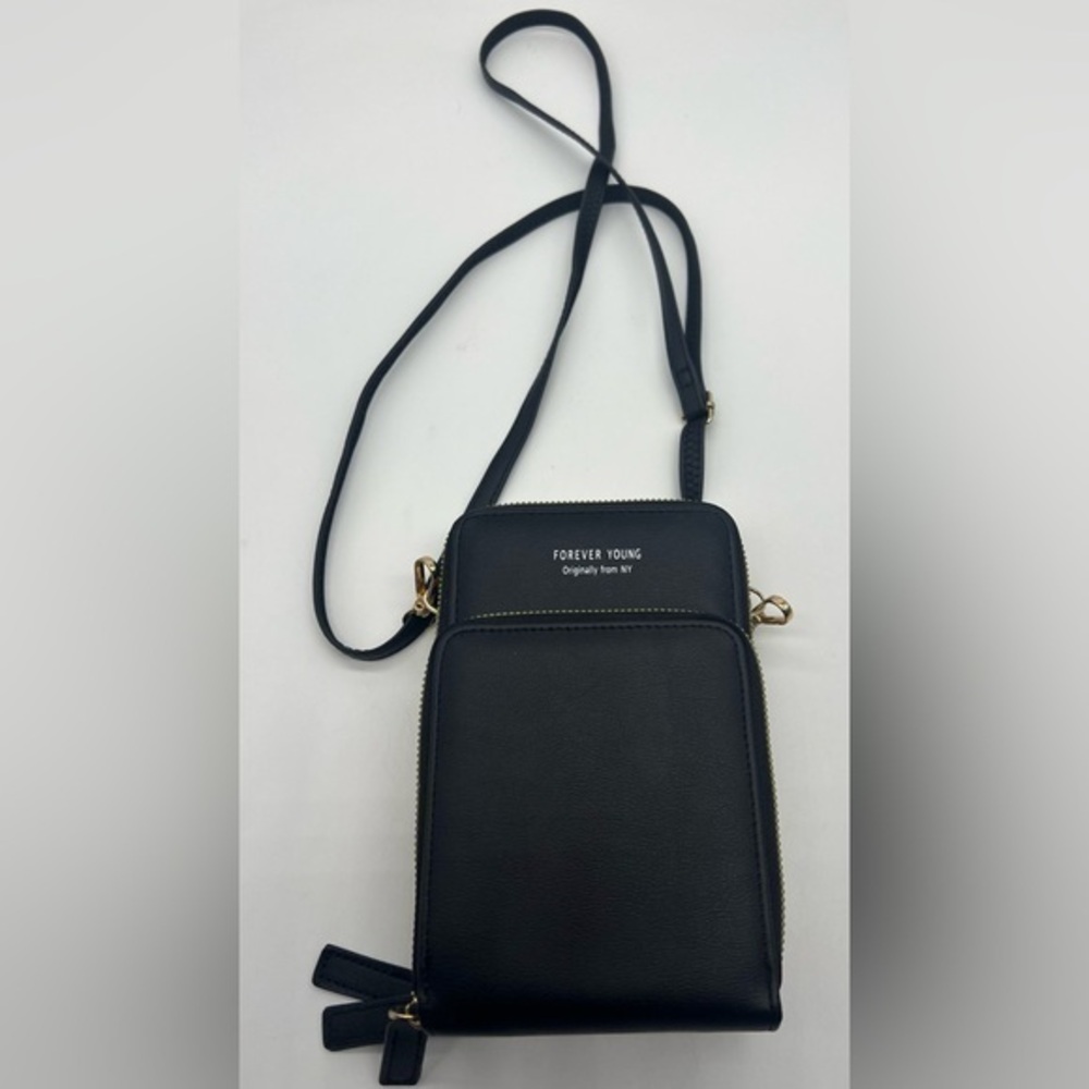 Forever young black crossbody